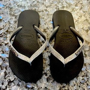Havaianas Glitter Flip Flops